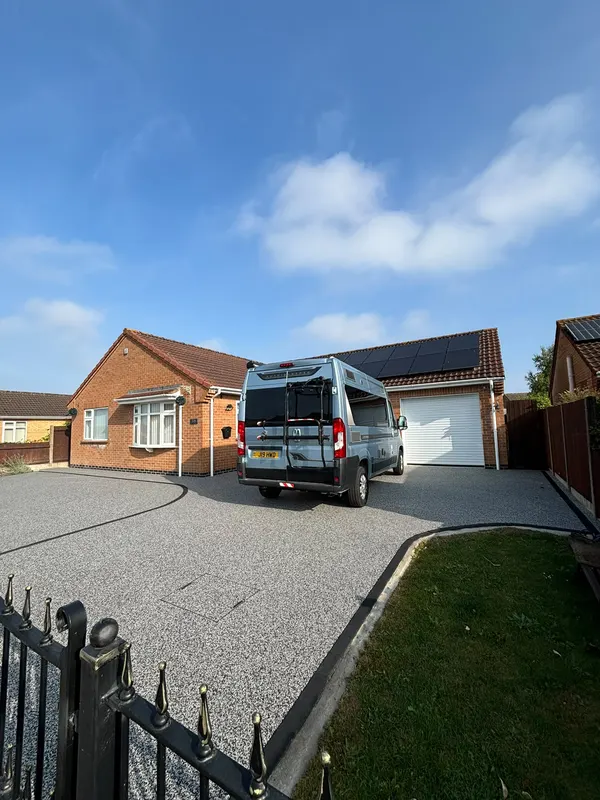 Finished driveways across our Lincolnshire coverage area