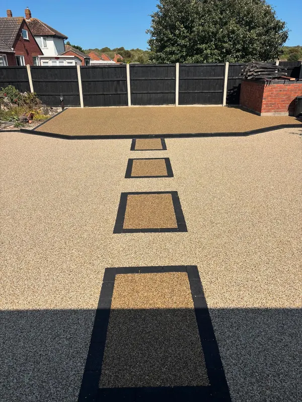 Two-Colour Patio in Three Days