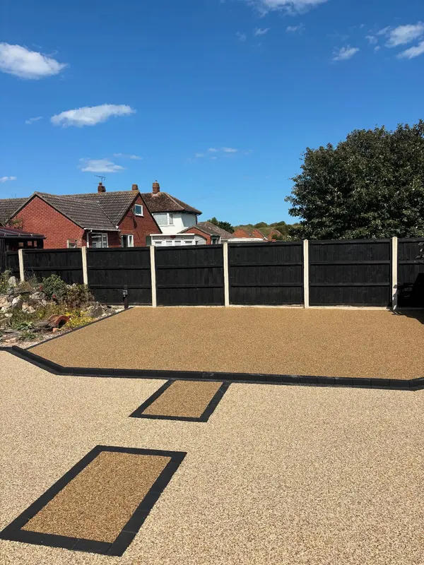 Two-Colour Patio in Three Days, real project photo 2