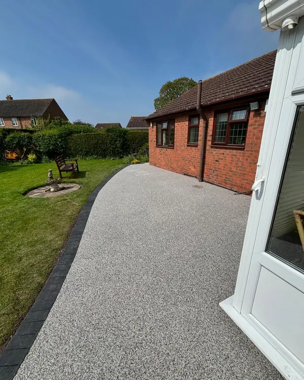 Silver Resin Drive & Wraparound Paths, real project photo 5