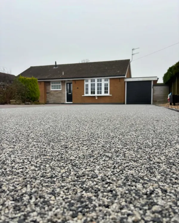 Resin, Block & Rubber Combination Frontage, real project photo 2
