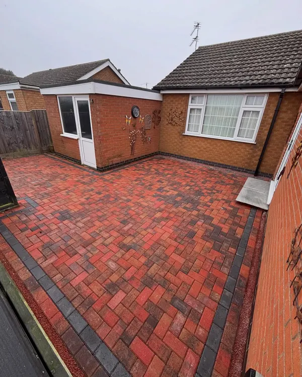 Resin, Block & Rubber Combination Frontage, real project photo 4