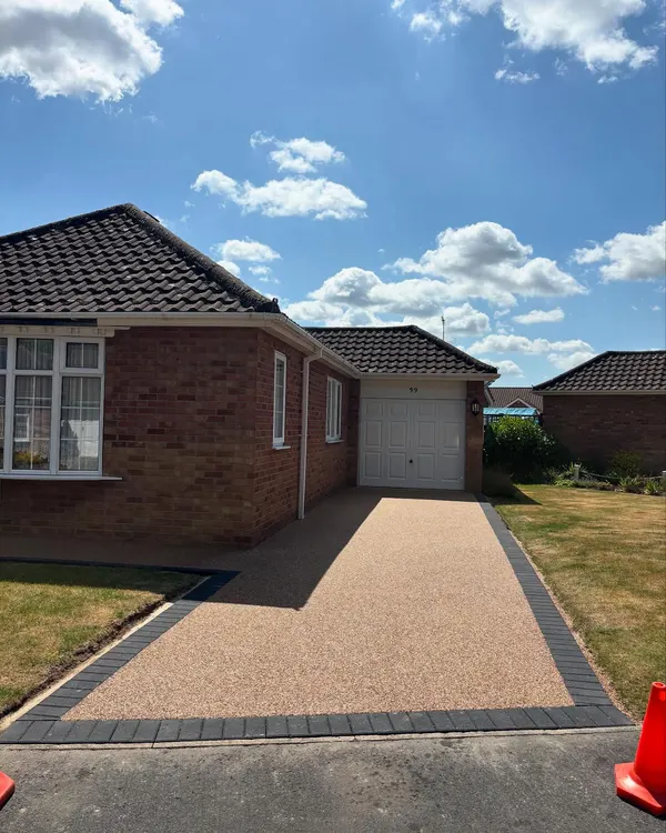 Resin driveway work near Boston, real project photo 4