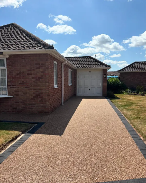 Resin driveway work near Boston, real project photo 5