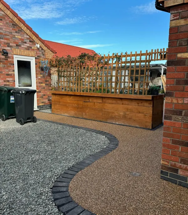 Resin driveway work near Chapel St Leonards, real project photo 5