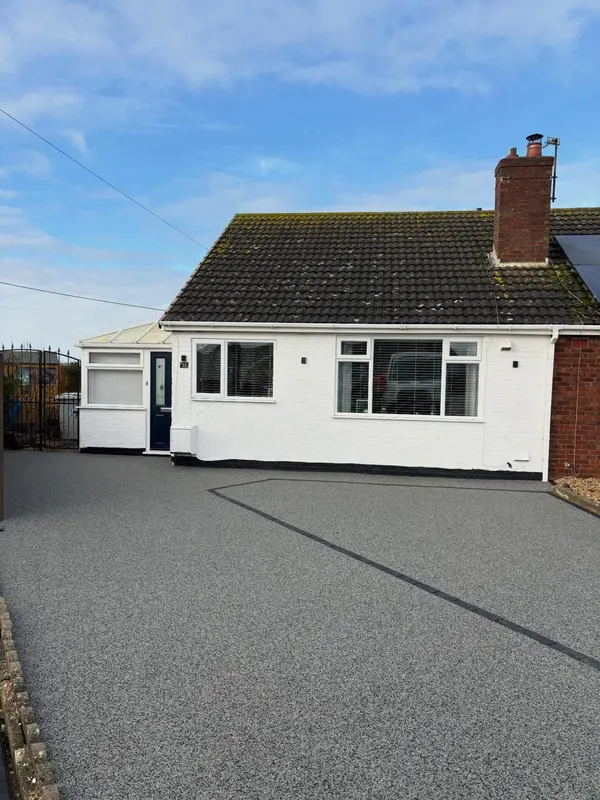 Resin driveway work near Mablethorpe, real project photo 3