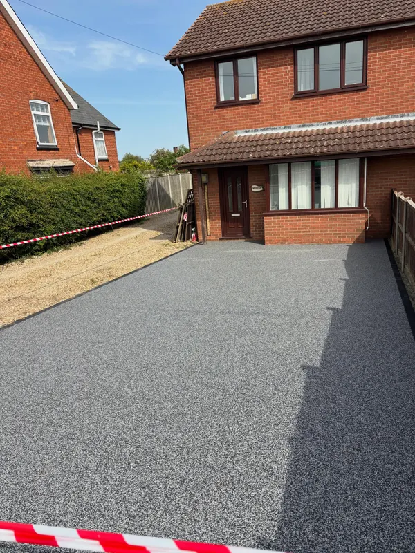 Resin driveway work near Skegness, real project photo 2