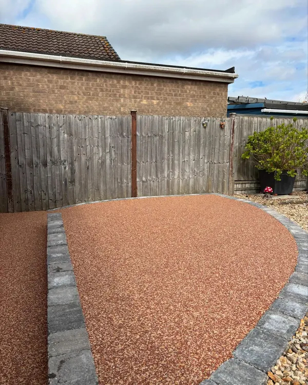 Resin driveway work near Sutton on Sea, real project photo 1