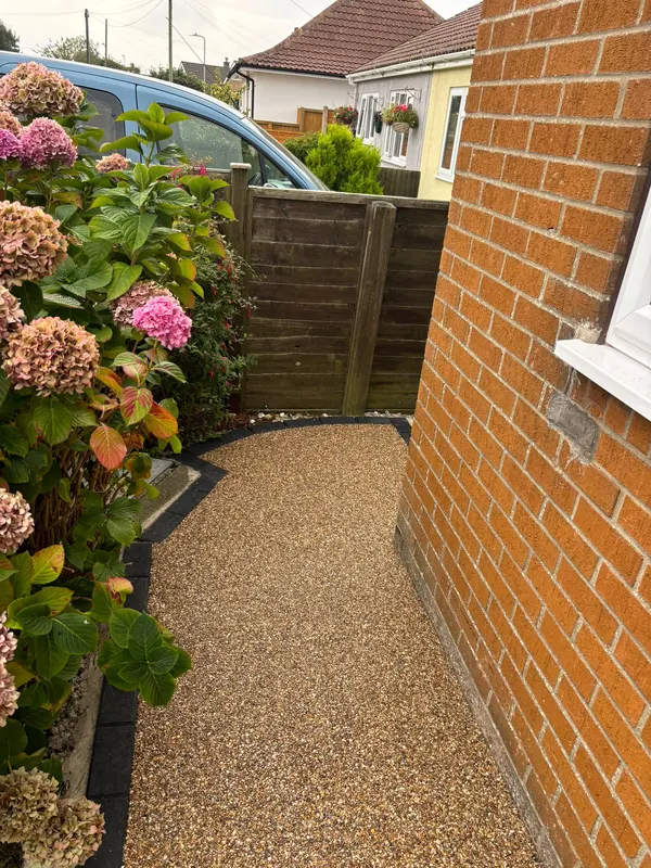 Resin Bound Paths & Steps, real project photo 2