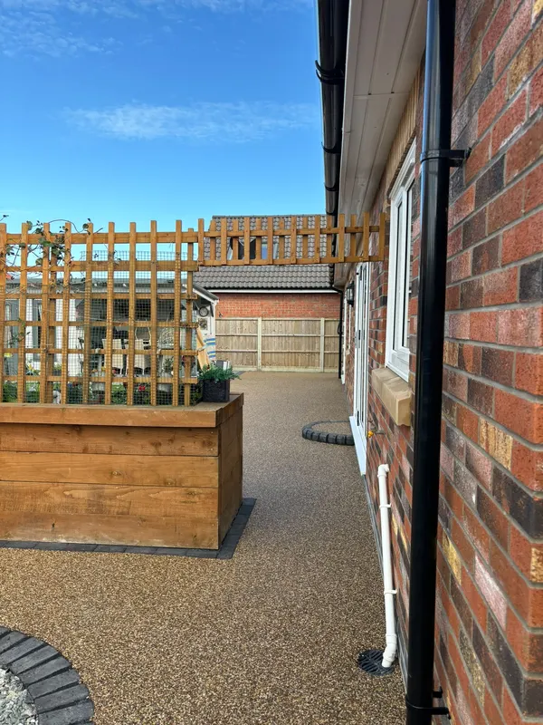Resin Bound Patios by our team, available across Lincoln